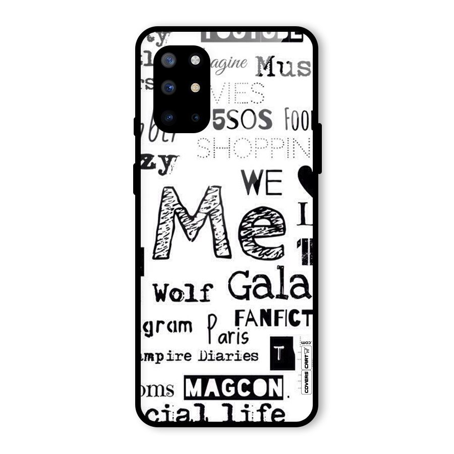 Love Things Glass Back Case for OnePlus 8T