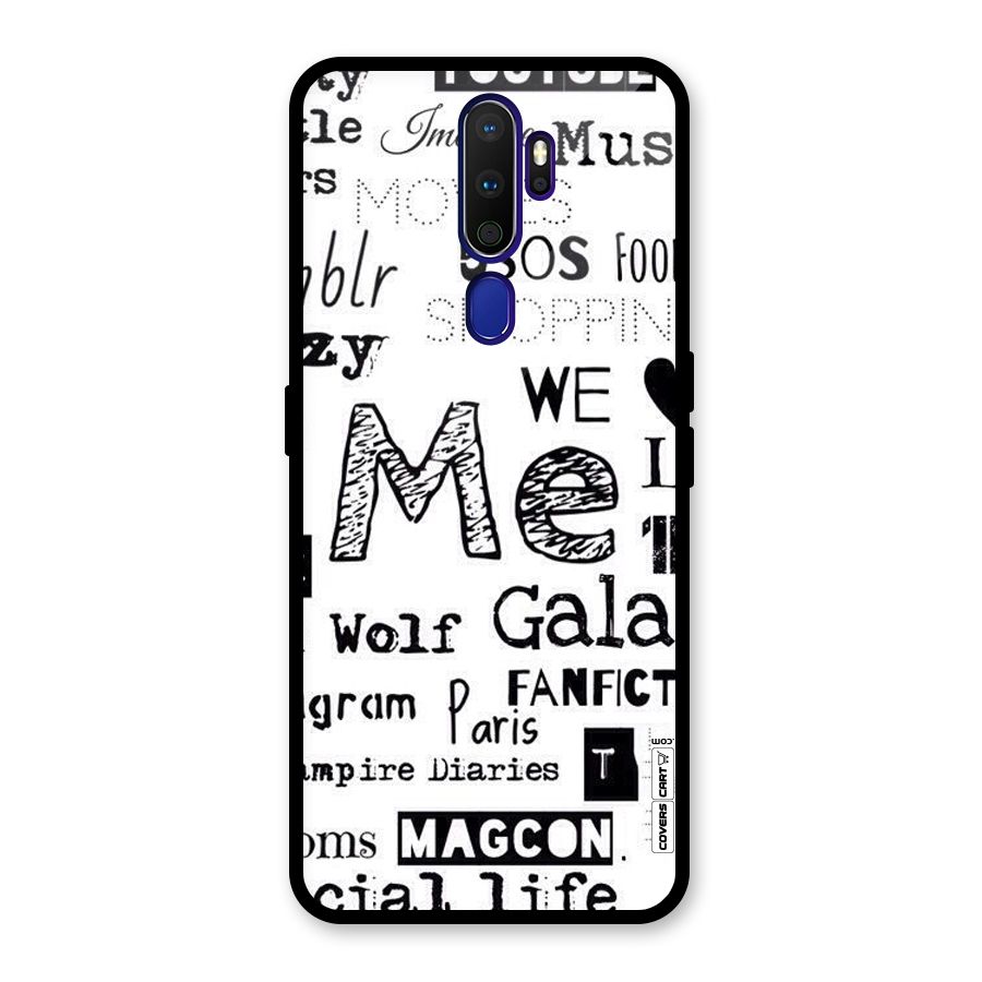 Love Things Glass Back Case for Oppo A9 (2020)