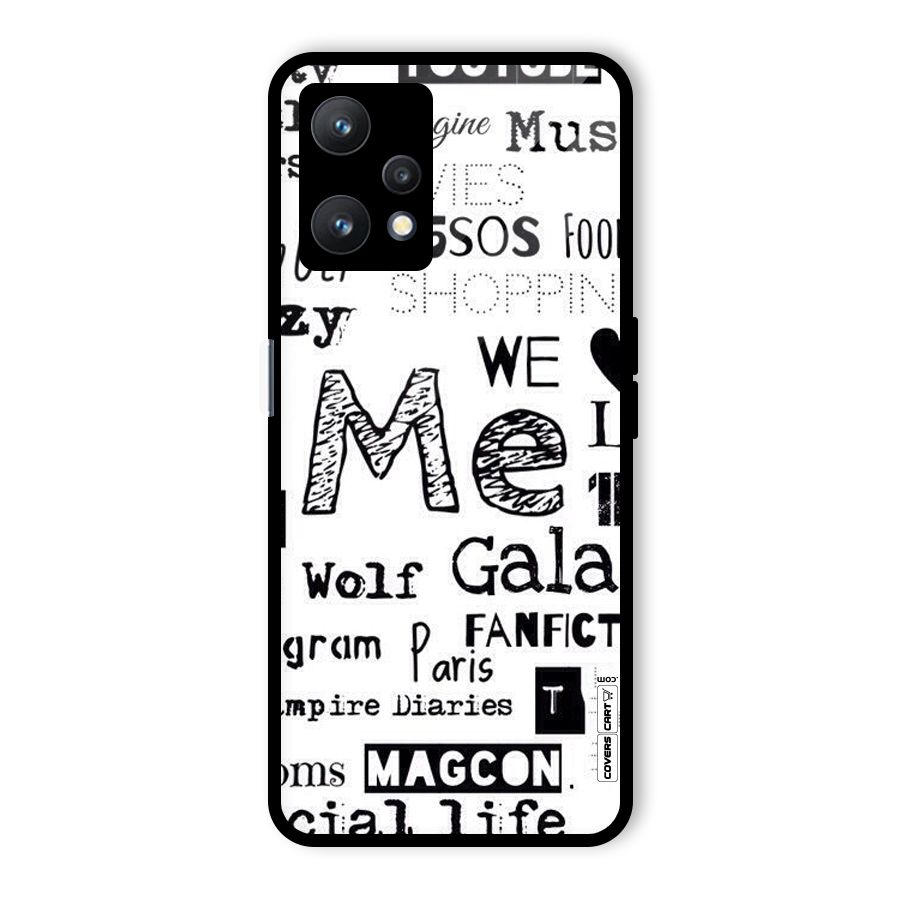 Love Things Glass Back Case for Realme 9 Pro 5G