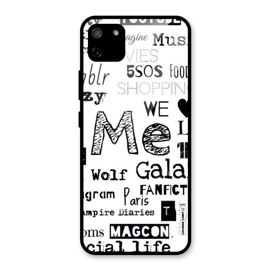 Love Things Glass Back Case for Realme C11