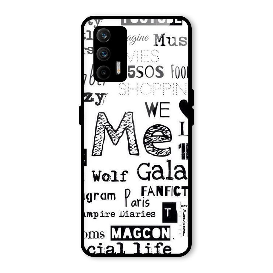Love Things Glass Back Case for Realme GT 5G