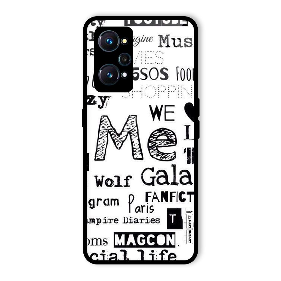 Love Things Glass Back Case for Realme GT Neo2