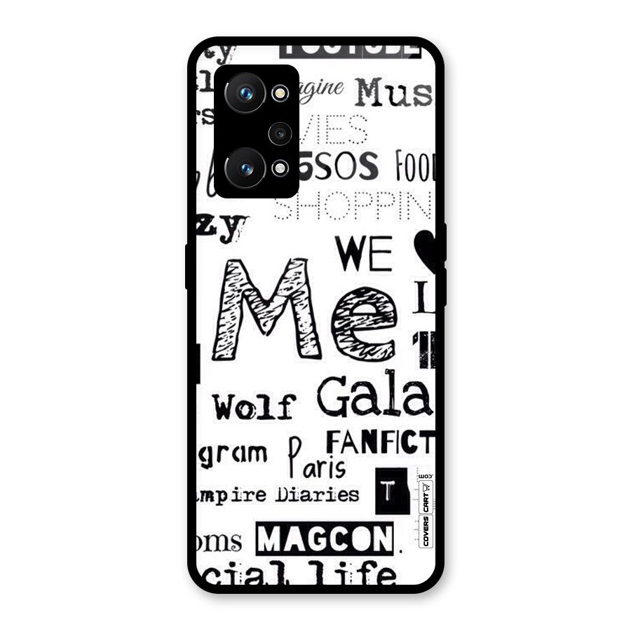 Love Things Glass Back Case for Realme GT Neo 3T