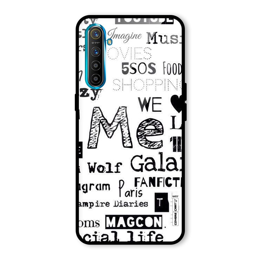 Love Things Glass Back Case for Realme X2