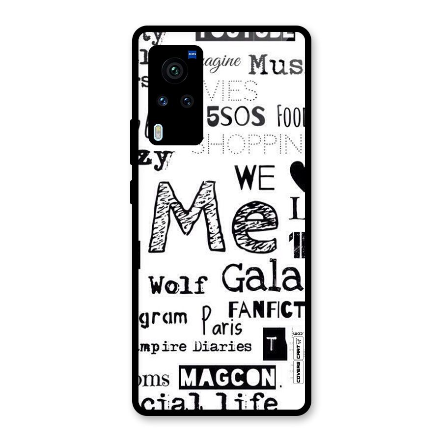 Love Things Glass Back Case for Vivo X60 Pro
