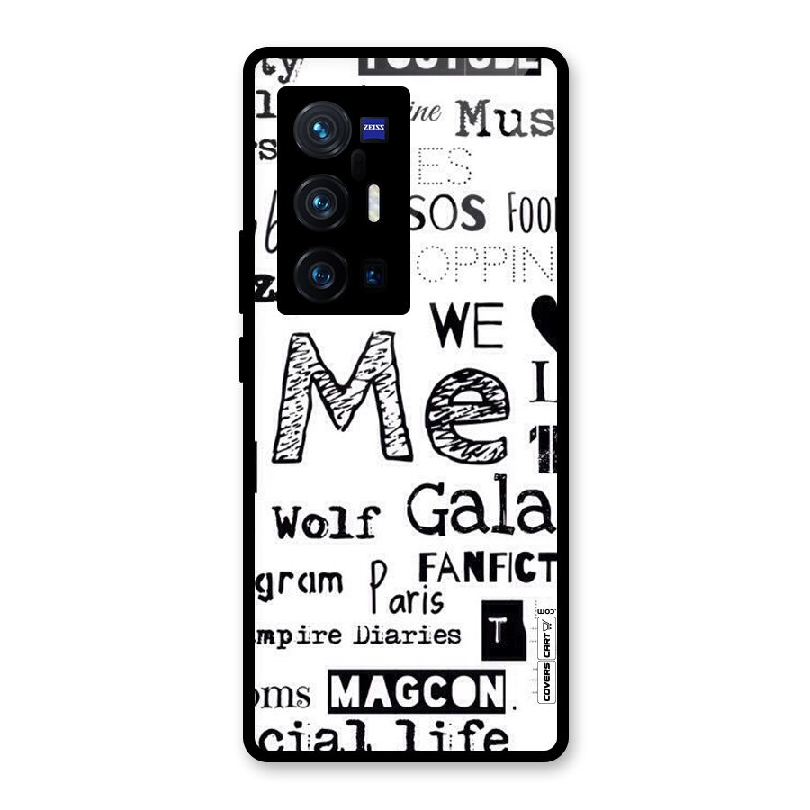 Love Things Glass Back Case for Vivo X70 Pro Plus
