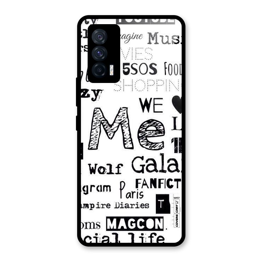 Love Things Glass Back Case for Vivo iQOO 7 5G