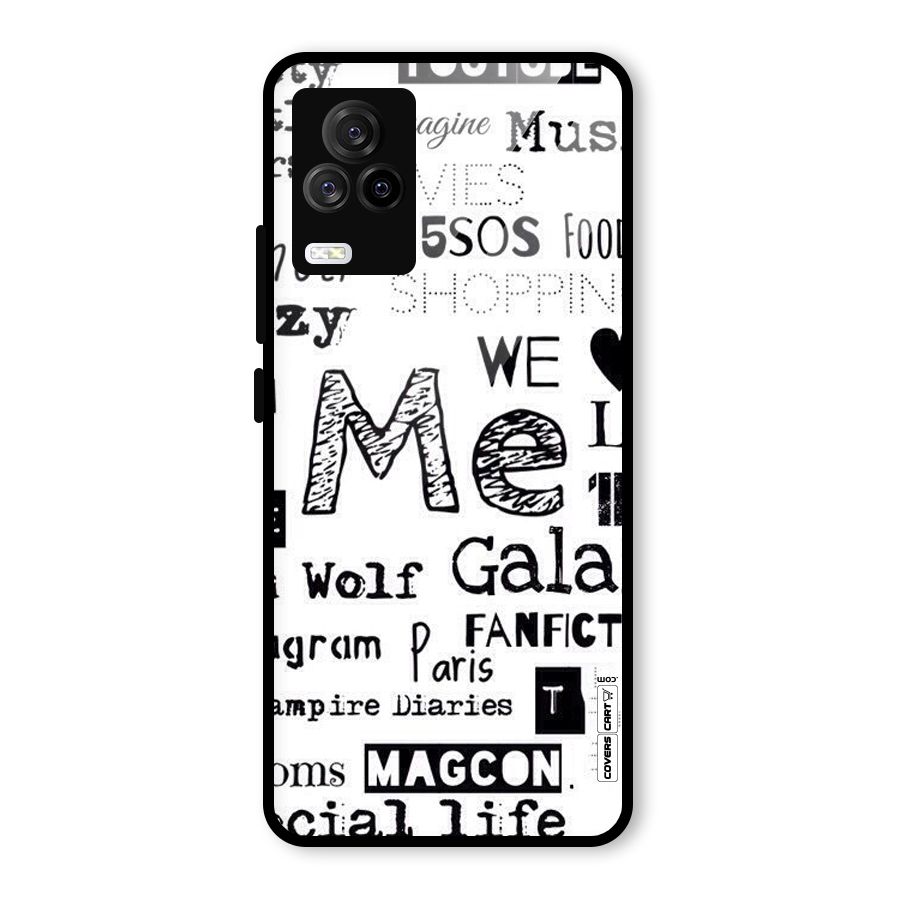 Love Things Glass Back Case for Vivo iQOO 7 Legend 5G