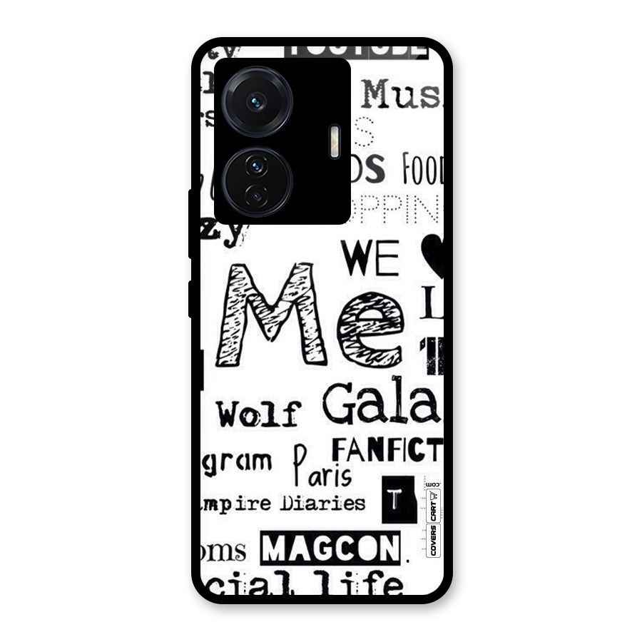 Love Things Glass Back Case for Vivo iQOO Z6 Pro