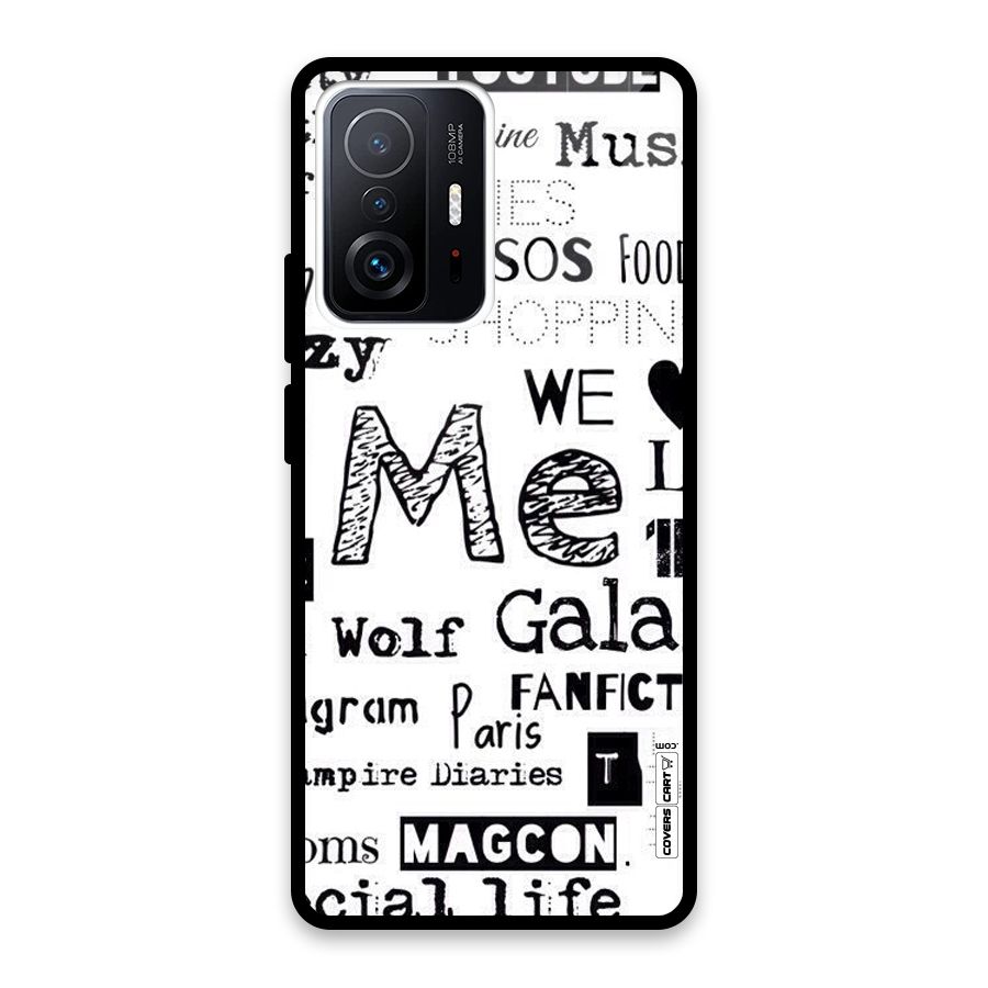 Love Things Glass Back Case for Xiaomi 11T Pro