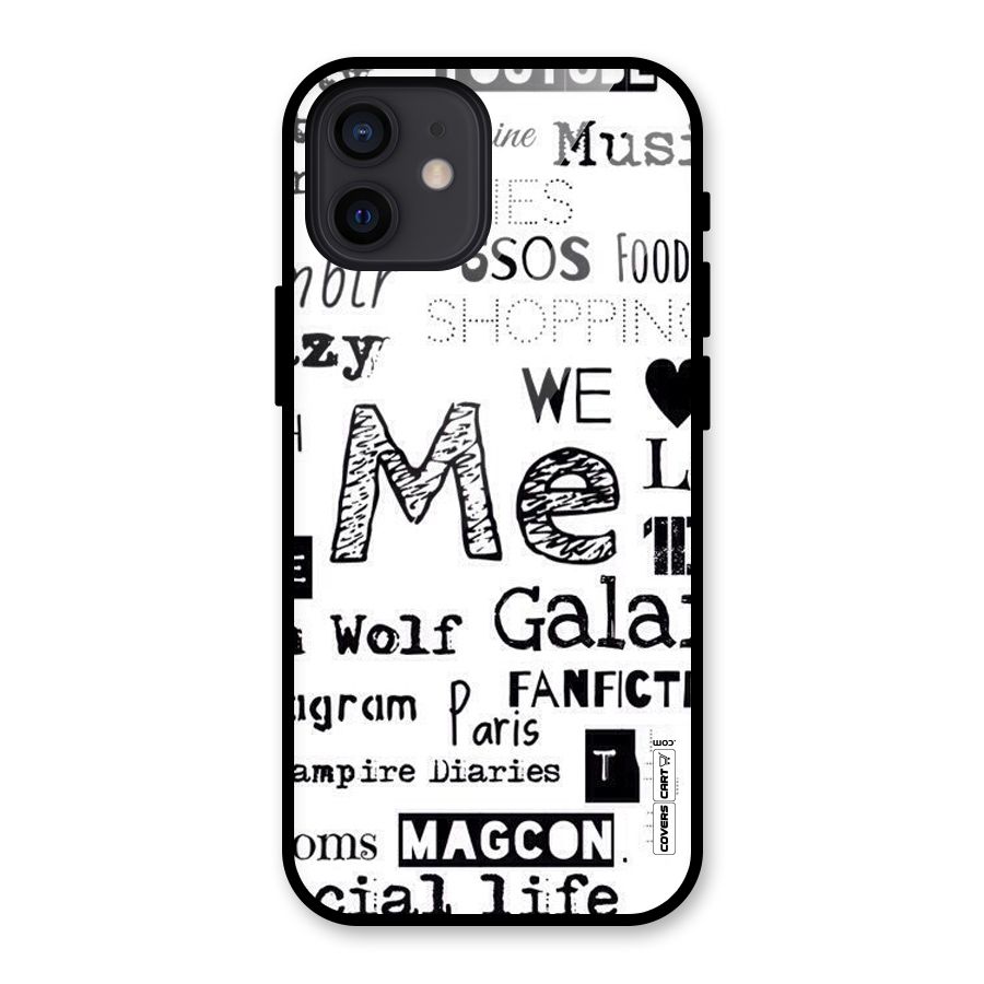 Love Things Glass Back Case for iPhone 12