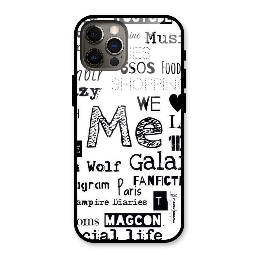Love Things Glass Back Case for iPhone 12 Pro