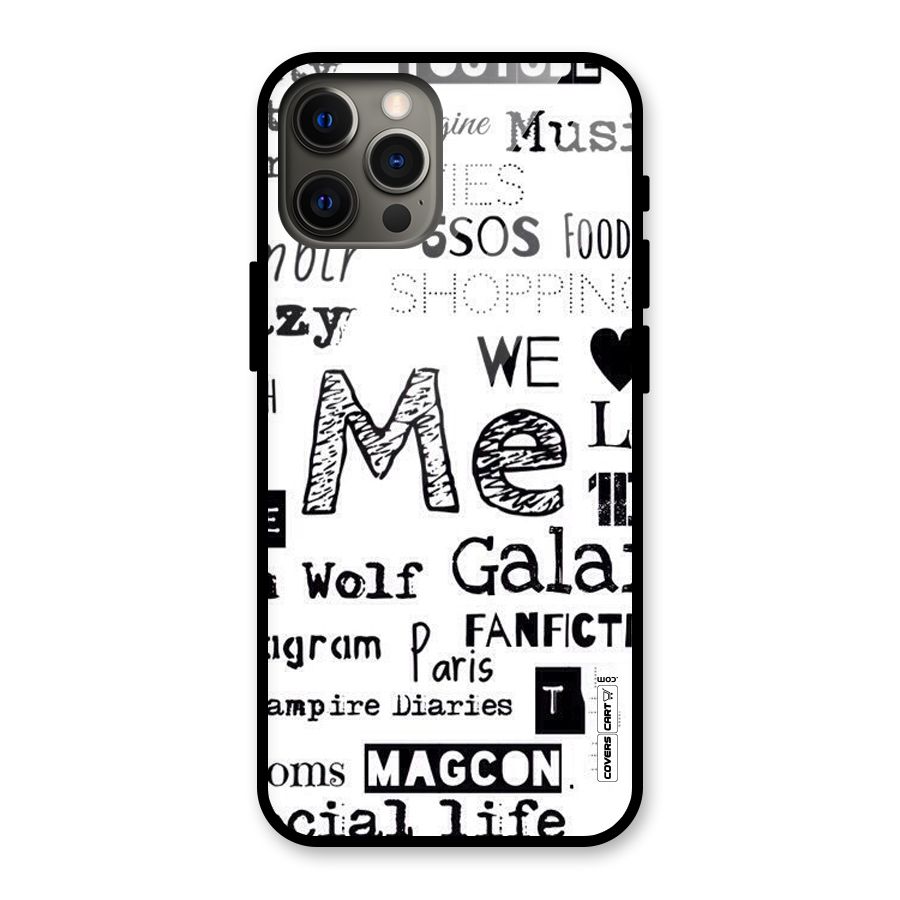 Love Things Glass Back Case for iPhone 12 Pro Max