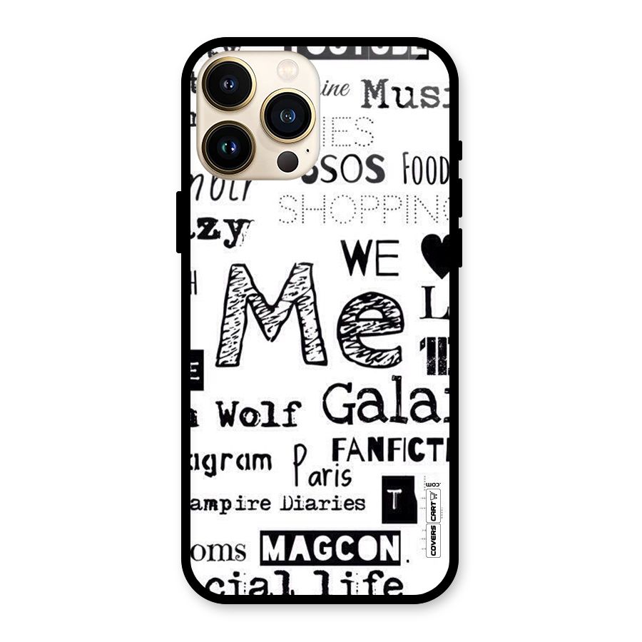 Love Things Glass Back Case for iPhone 13 Pro Max