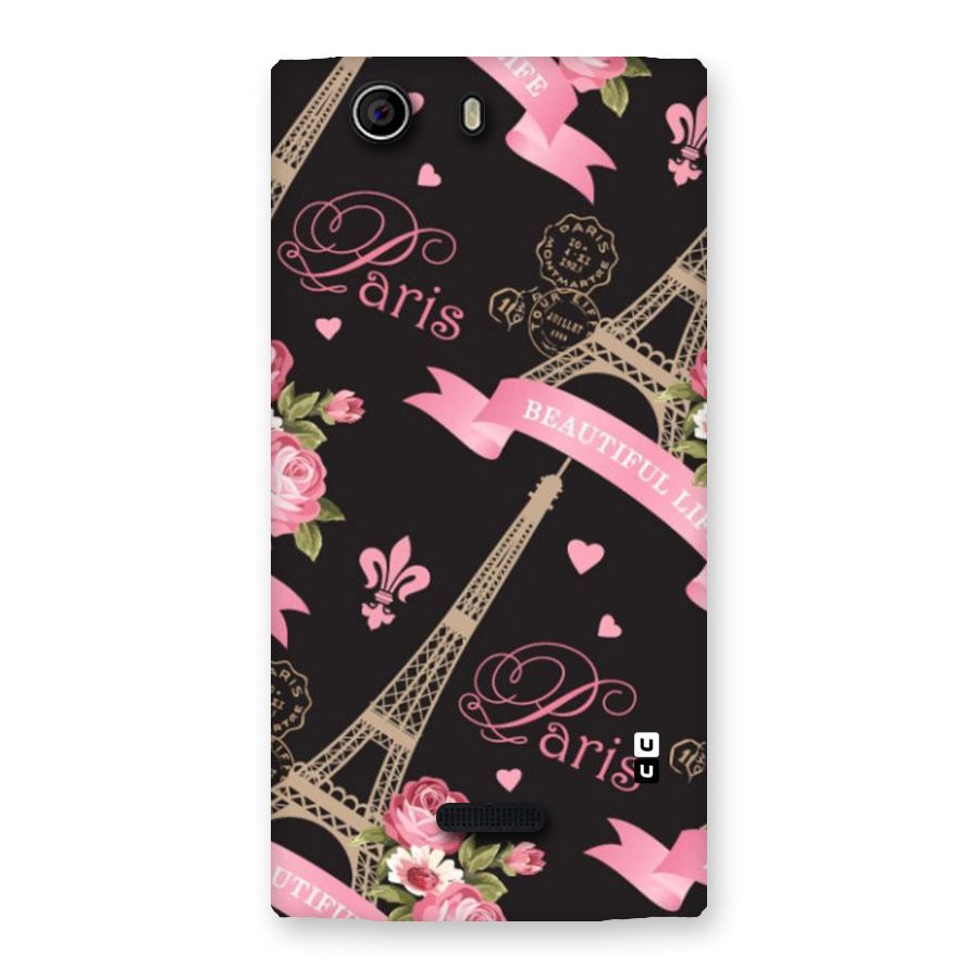 Love Tower Back Case for Canvas Nitro 2 E311