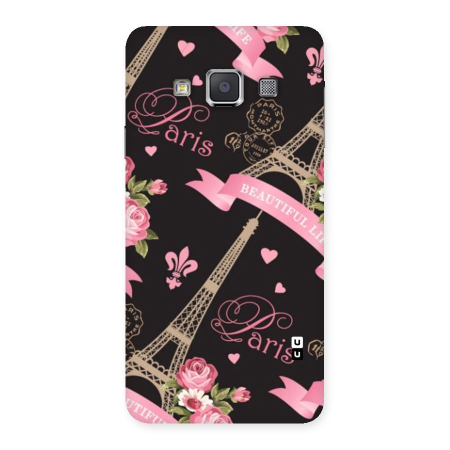 Love Tower Back Case for Galaxy A3