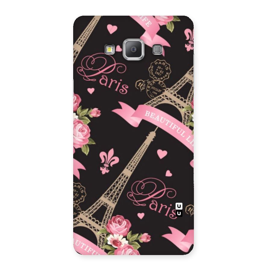Love Tower Back Case for Galaxy A7