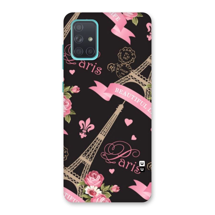 Love Tower Back Case for Galaxy A71