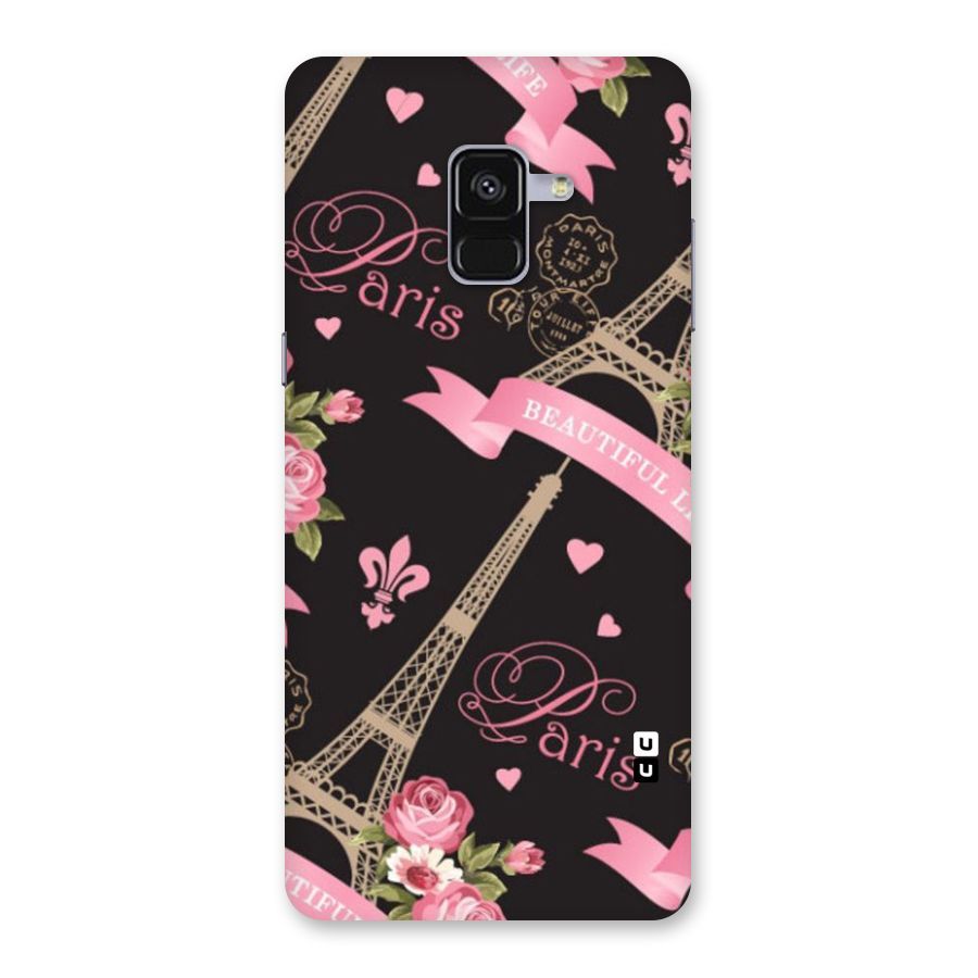 Love Tower Back Case for Galaxy A8 Plus