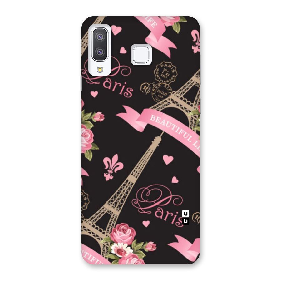 Love Tower Back Case for Galaxy A8 Star