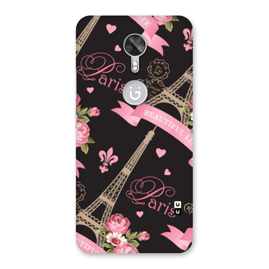 Love Tower Back Case for Gionee A1