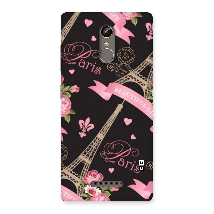 Love Tower Back Case for Gionee S6s
