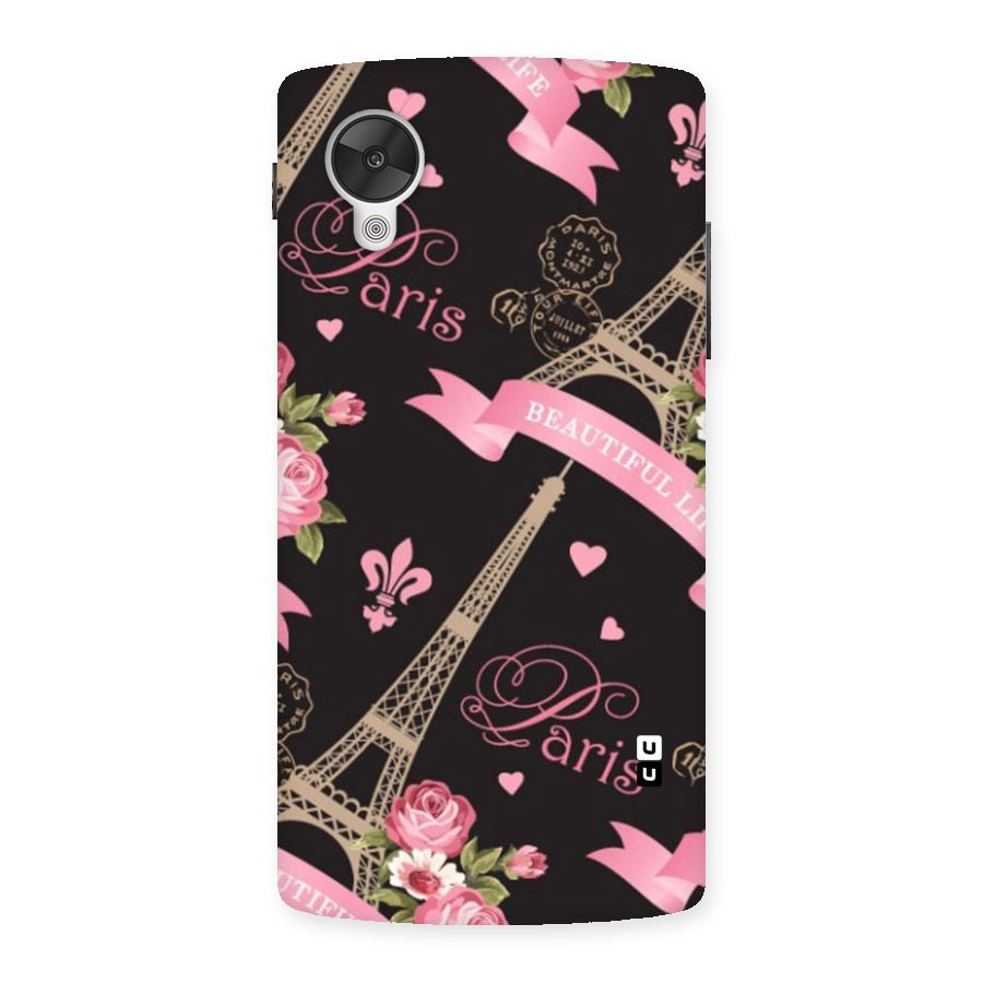 Love Tower Back Case for Google Nexsus 5