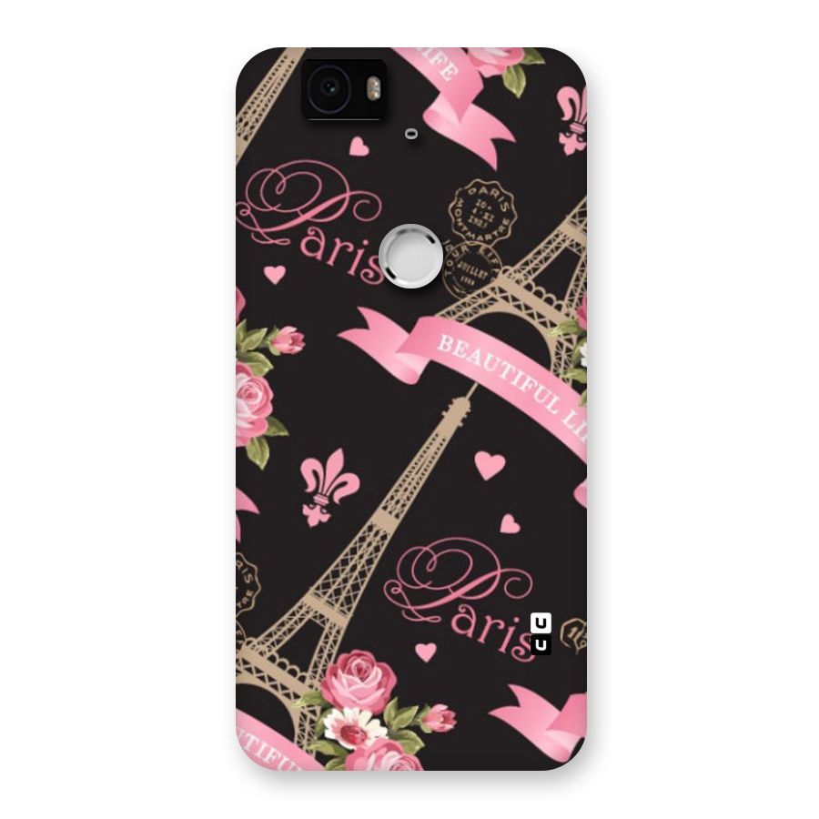Love Tower Back Case for Google Nexus-6P