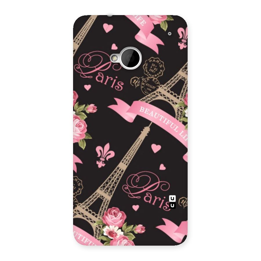Love Tower Back Case for HTC One M7