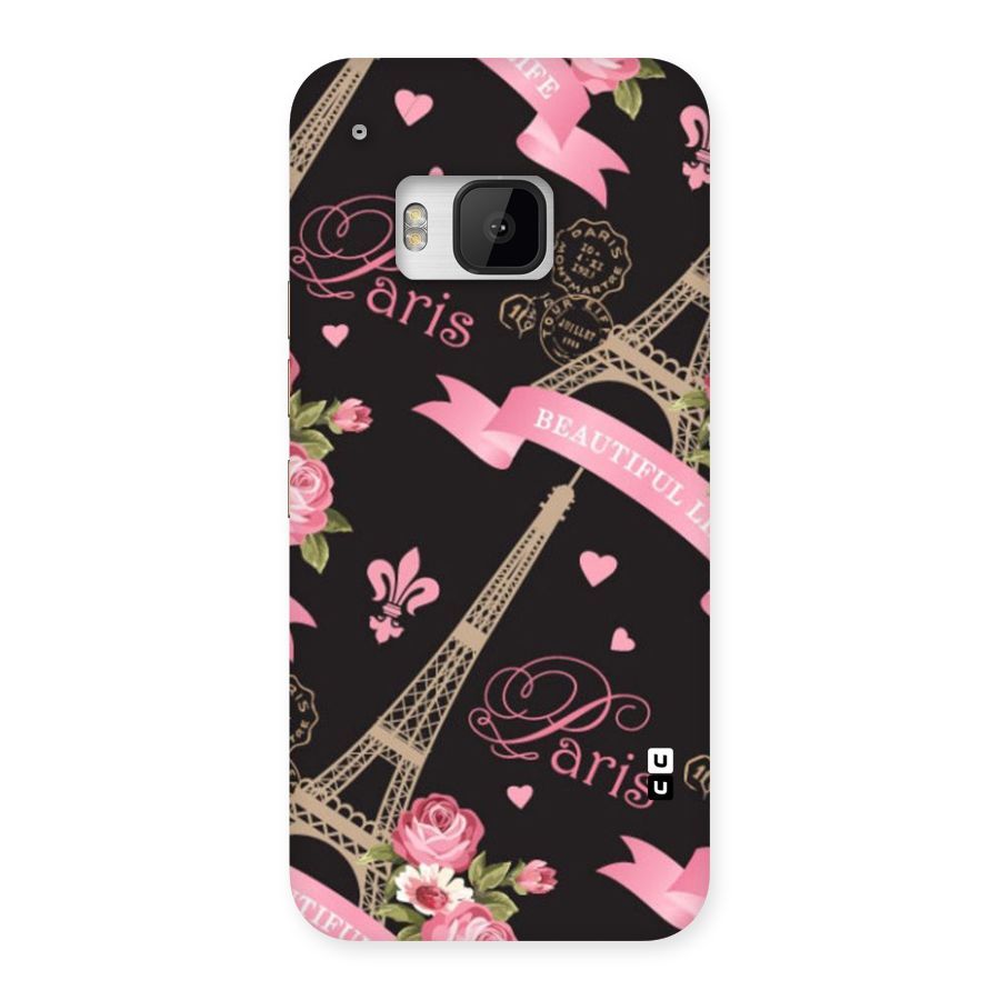 Love Tower Back Case for HTC One M9