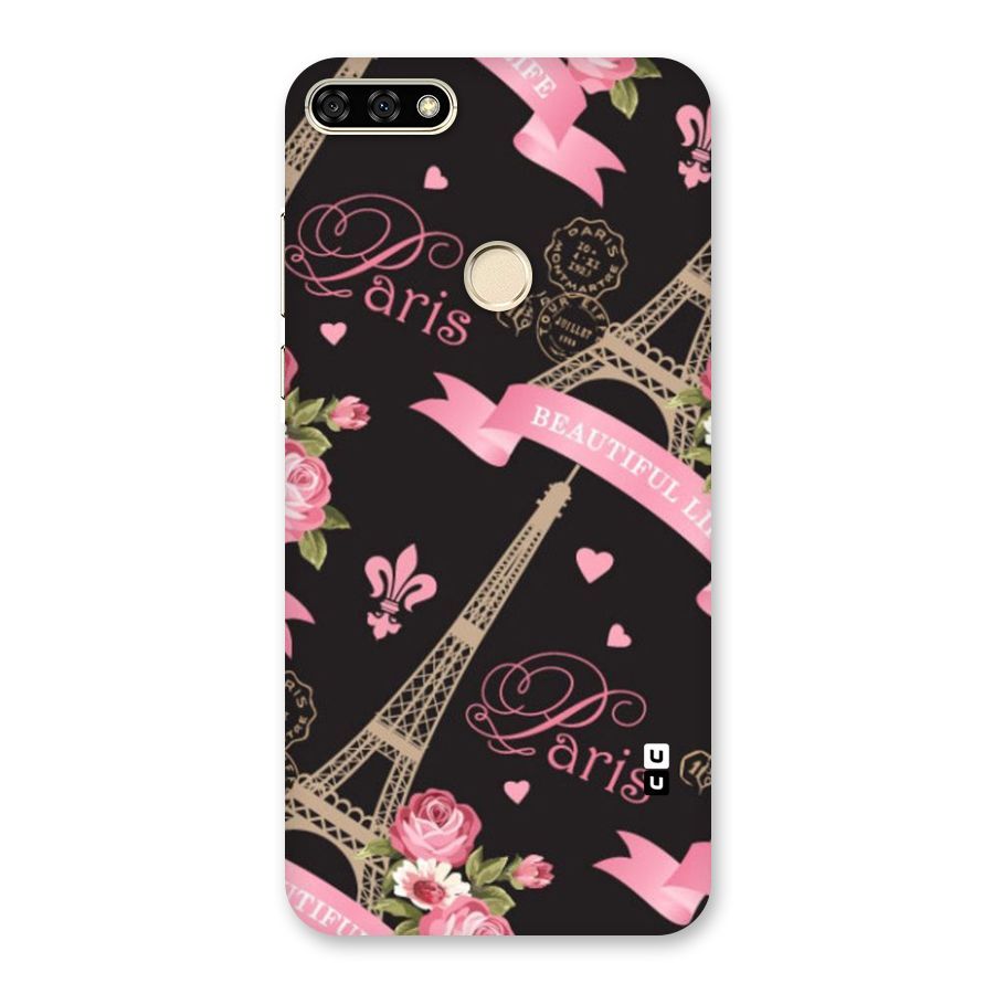 Love Tower Back Case for Honor 7A