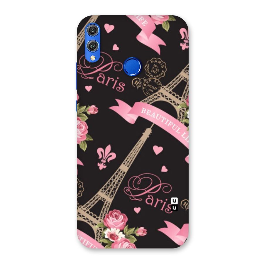 Love Tower Back Case for Honor 8X