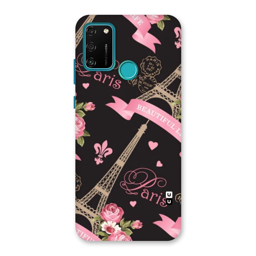Love Tower Back Case for Honor 9A