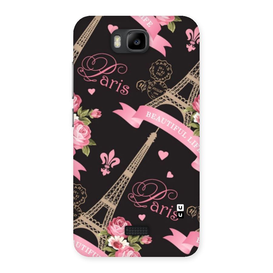 Love Tower Back Case for Honor Bee