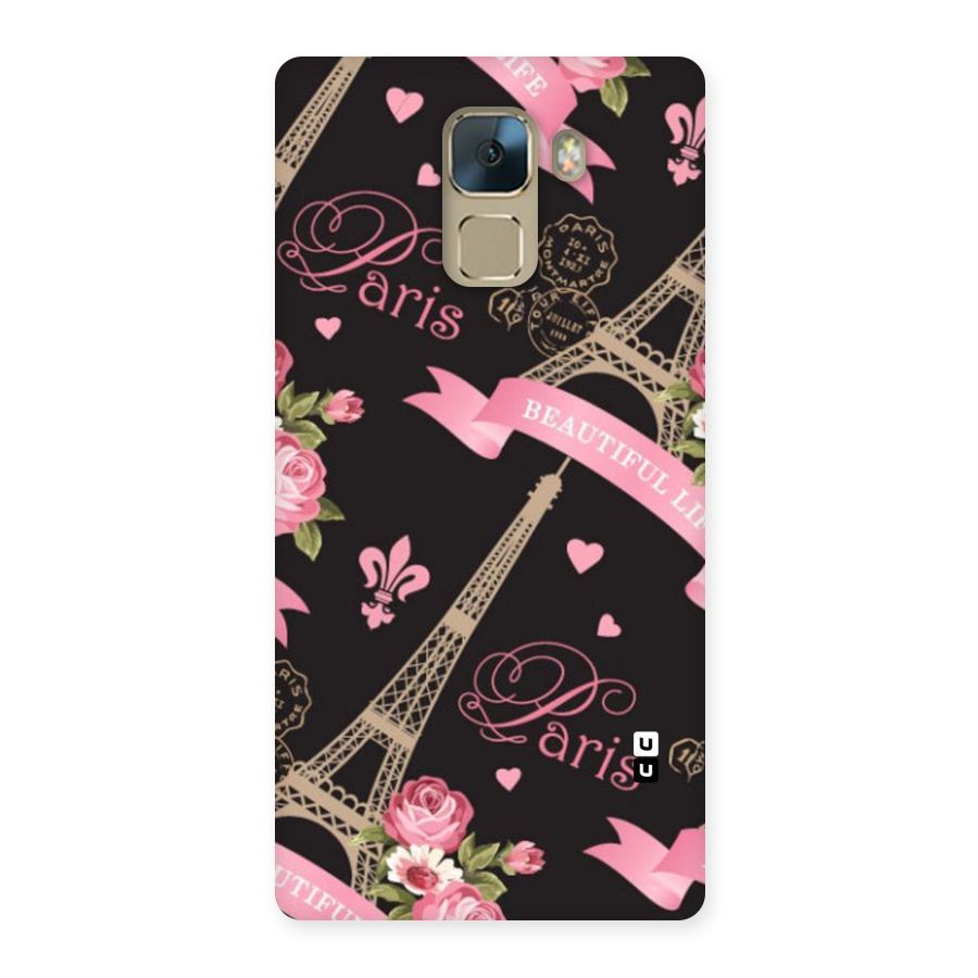 Love Tower Back Case for Huawei Honor 7