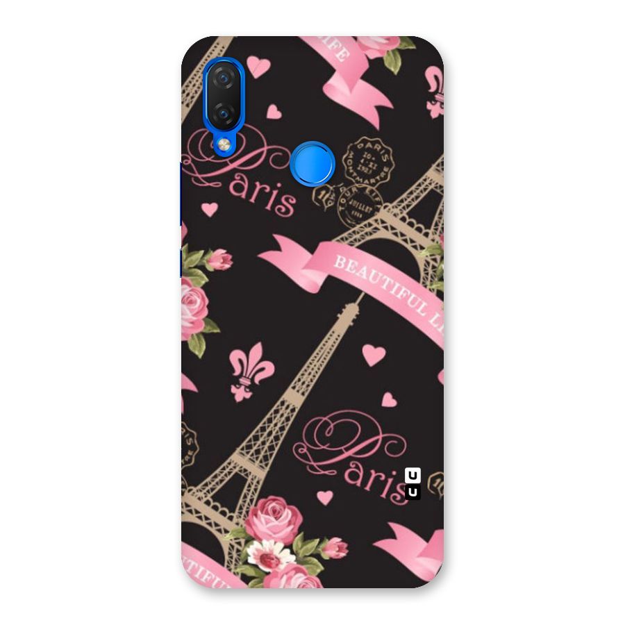 Love Tower Back Case for Huawei P Smart+