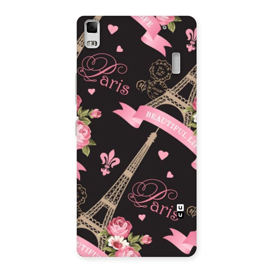 Love Tower Back Case for Lenovo K3 Note