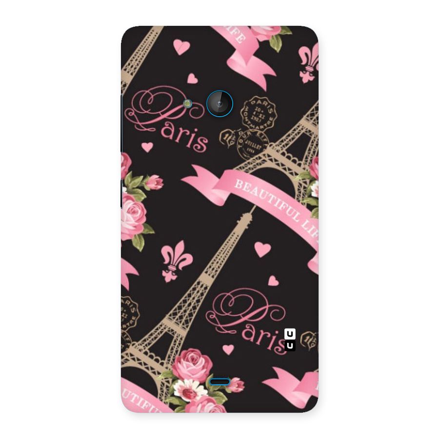 Love Tower Back Case for Lumia 540