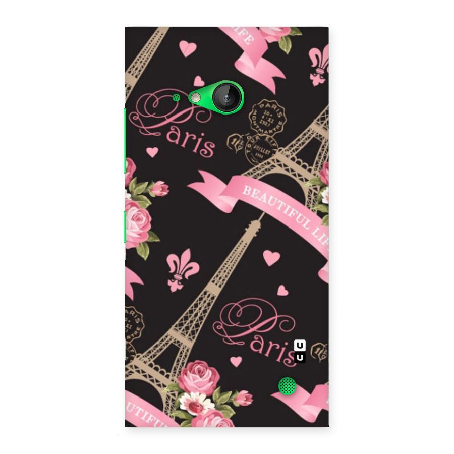 Love Tower Back Case for Lumia 730