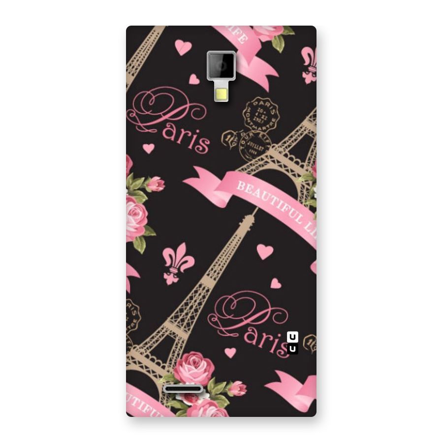 Love Tower Back Case for Micromax Canvas Xpress A99