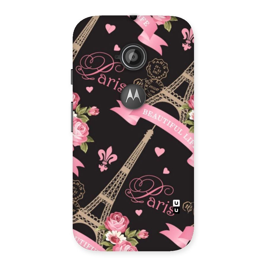 Love Tower Back Case for Moto E 2nd Gen