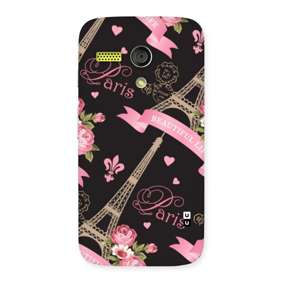 Love Tower Back Case for Moto G