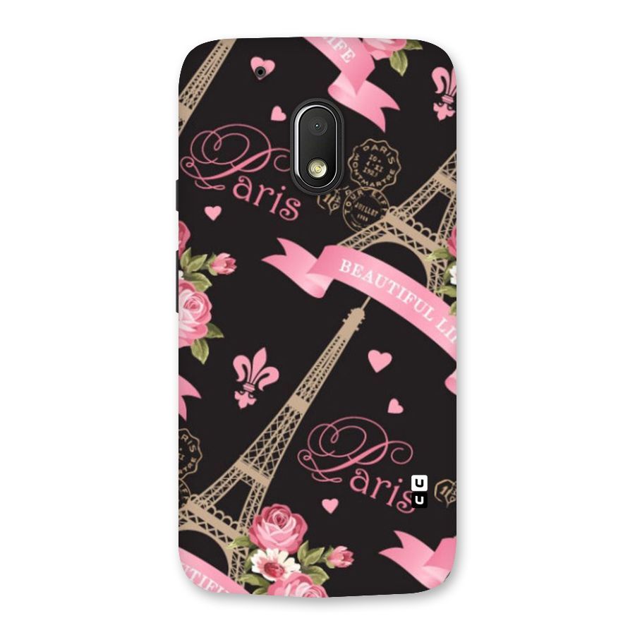 Love Tower Back Case for Moto G4 Play