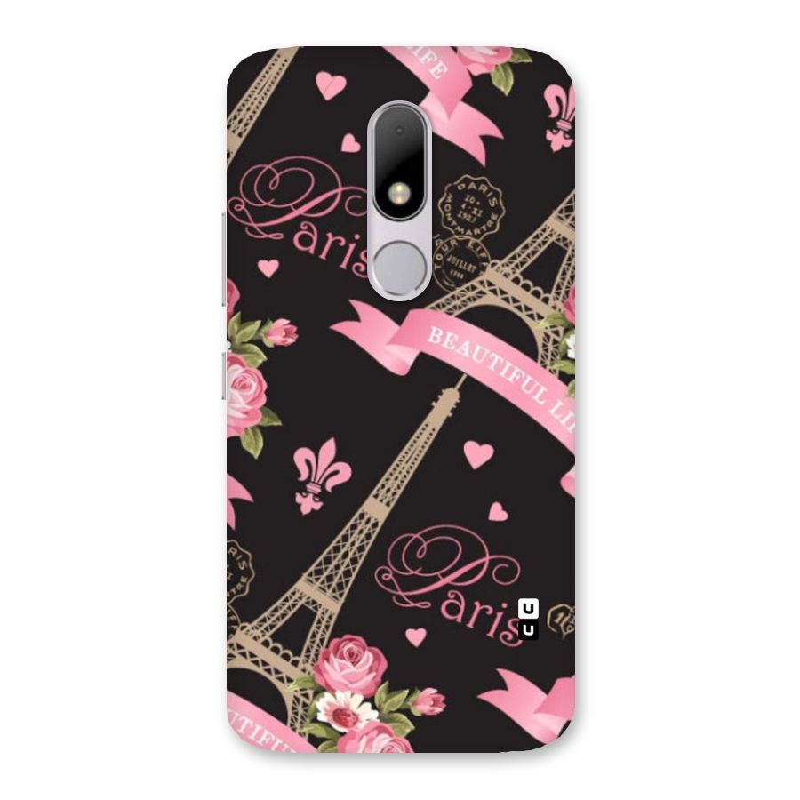 Love Tower Back Case for Moto M