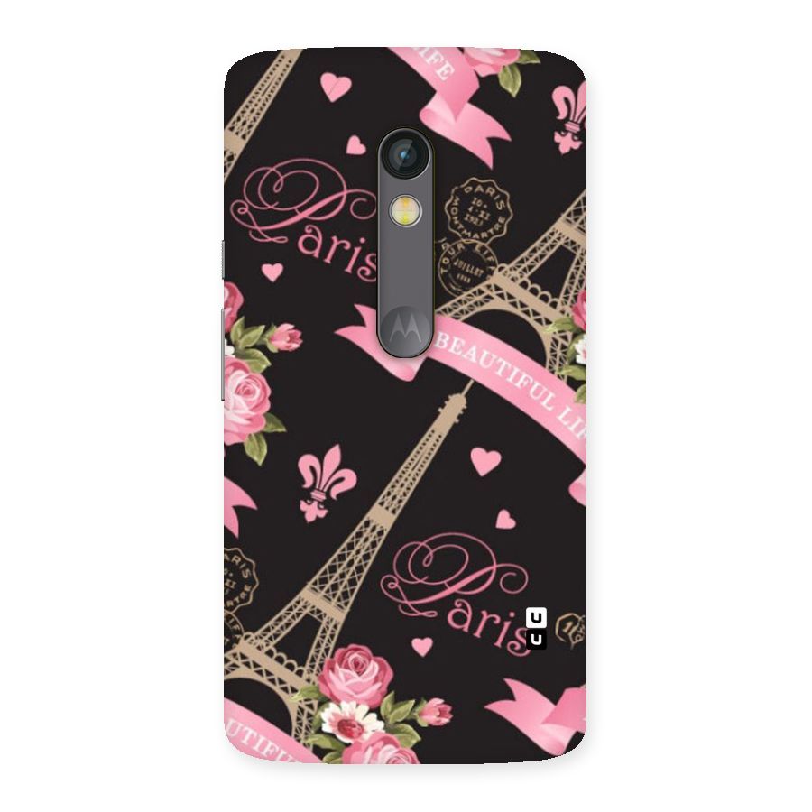 Love Tower Back Case for Moto X Play