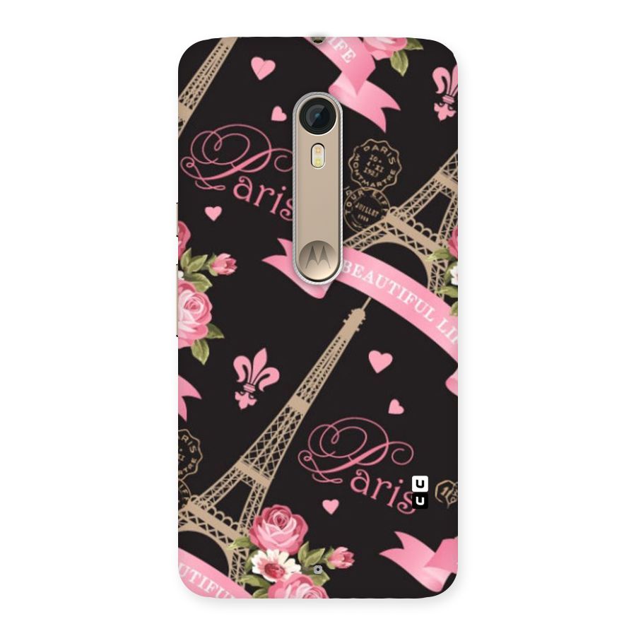 Love Tower Back Case for Motorola Moto X Style