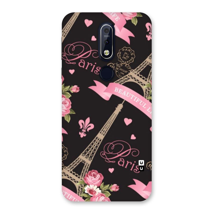 Love Tower Back Case for Nokia 7.1