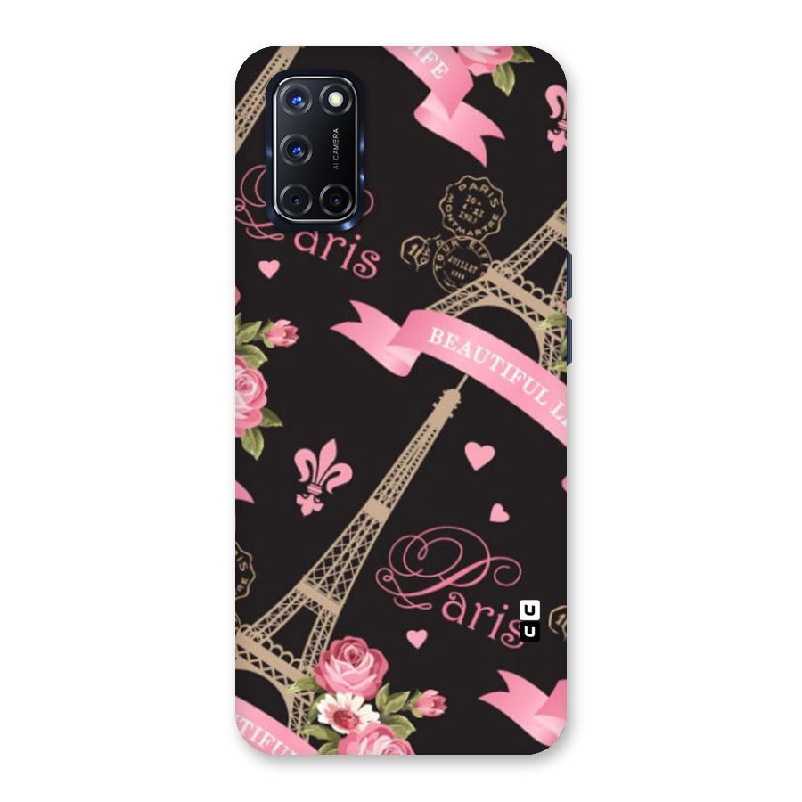 Love Tower Back Case for Oppo A52