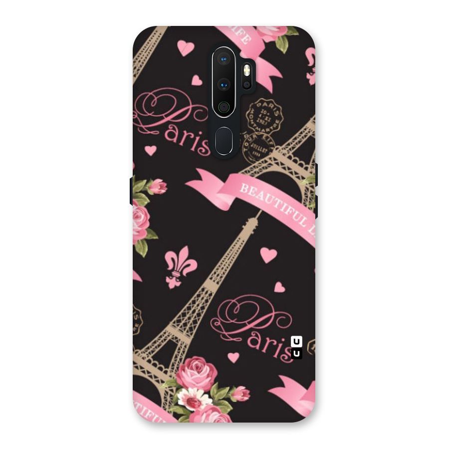 Love Tower Back Case for Oppo A5 (2020)