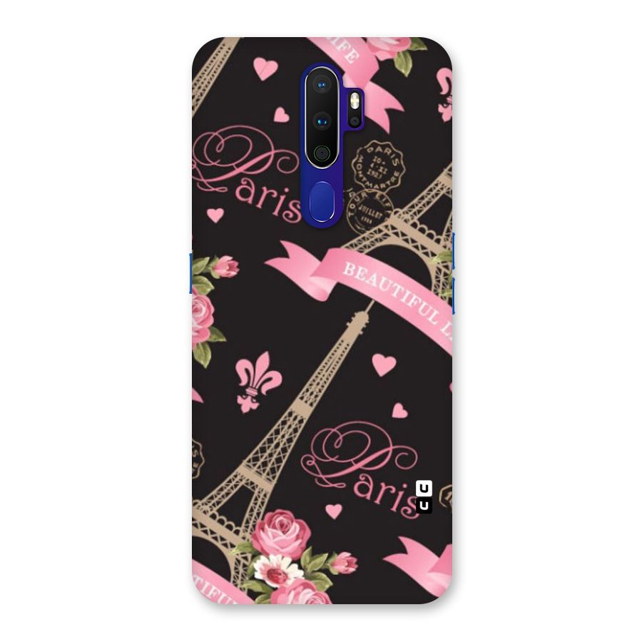 Love Tower Back Case for Oppo A9 (2020)